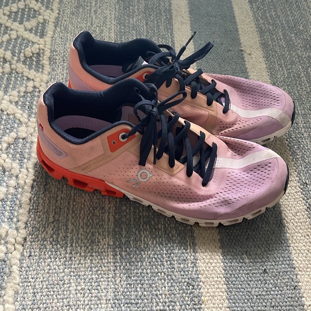 On Running Women's Pink Athletic Shoes